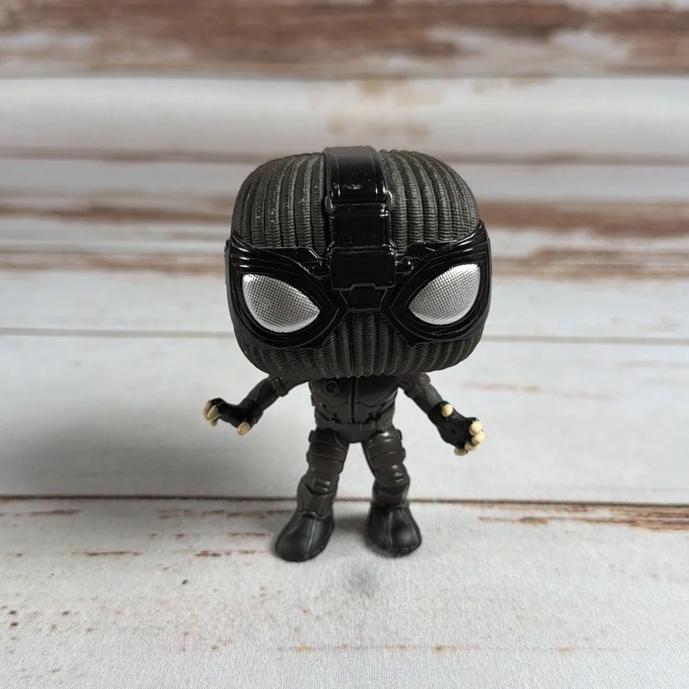 Funko Pop Spider-Man #469 Stealth Suit Marvel Vinyl Figure Loose Vaulted